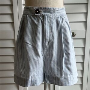 Anthropologie Seersucker Shorts